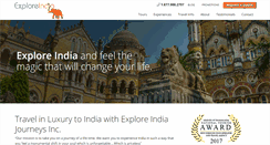 Desktop Screenshot of exploreindia.ca